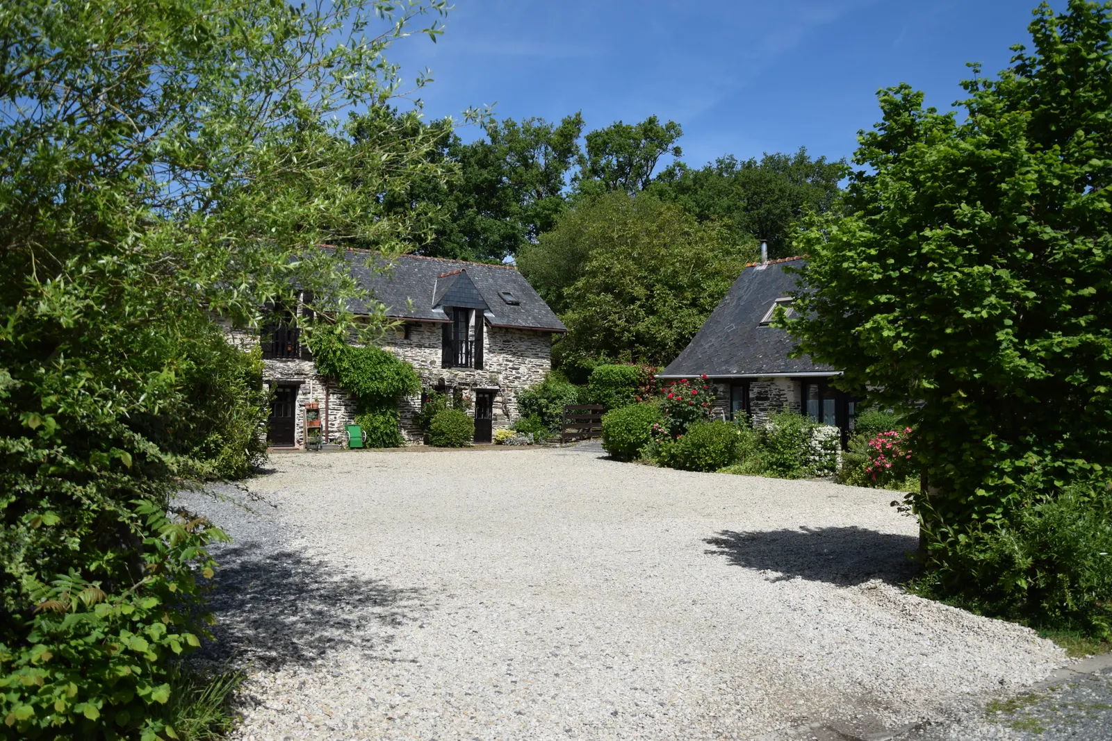 Vu de deux maisons